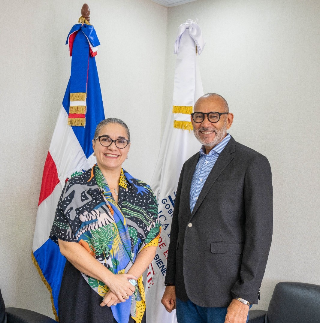 Director del INABIE recibe visita de la nueva Representante del PNUD en República Dominicana